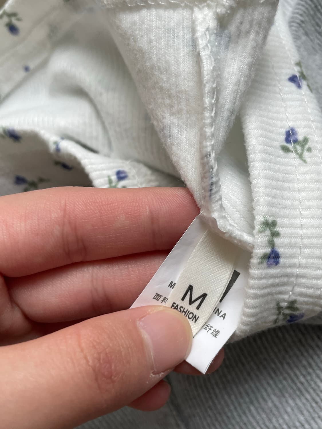 공겜여주 레이스 레이어드 골지 긴팔티 상품이미지4