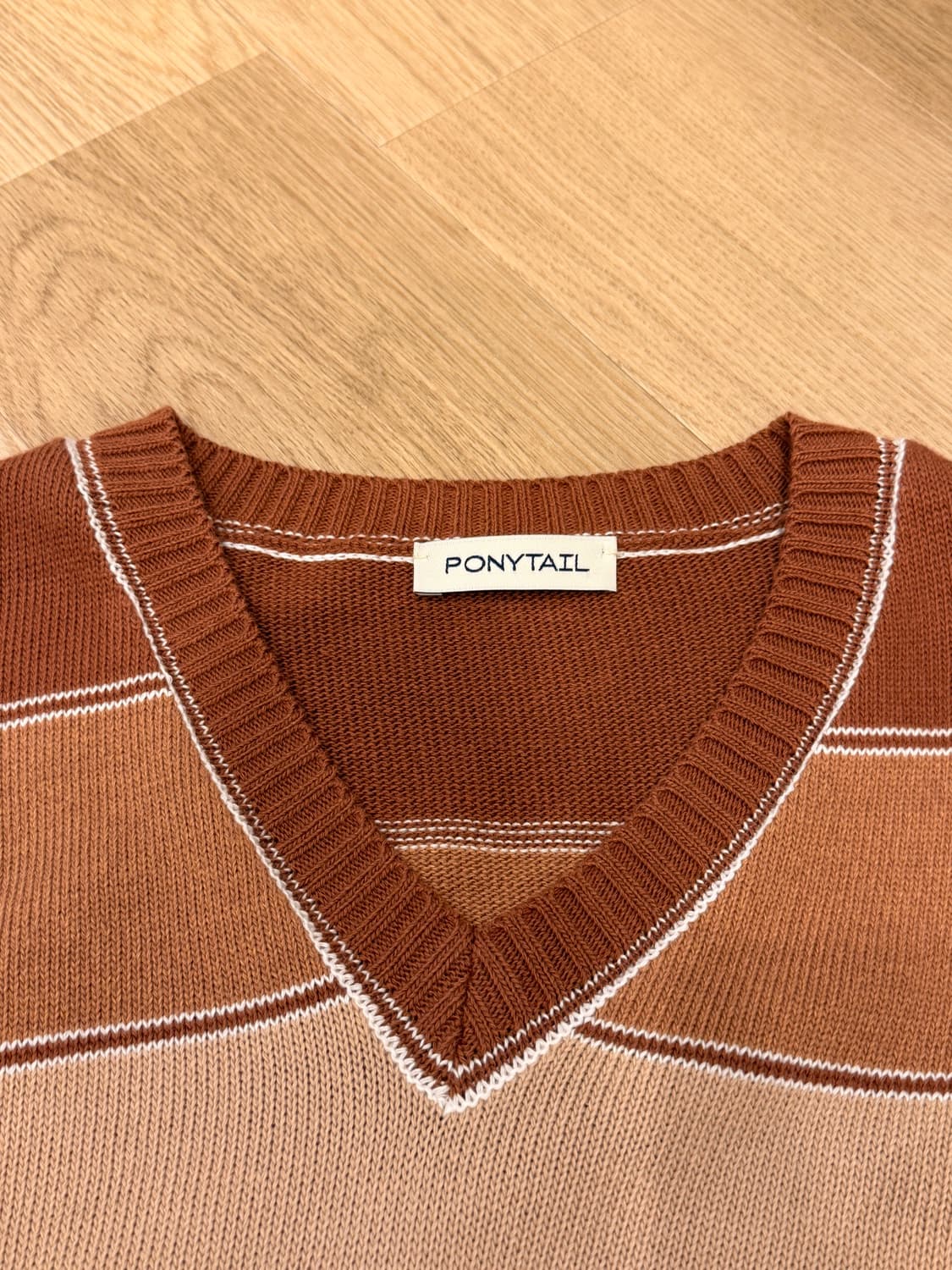 포니테일 니트 상품이미지2