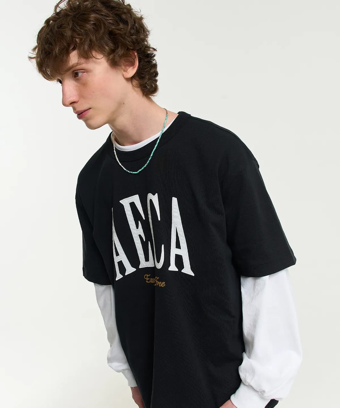 [새제품] 에이카화이트 반팔 티셔츠 상품이미지2