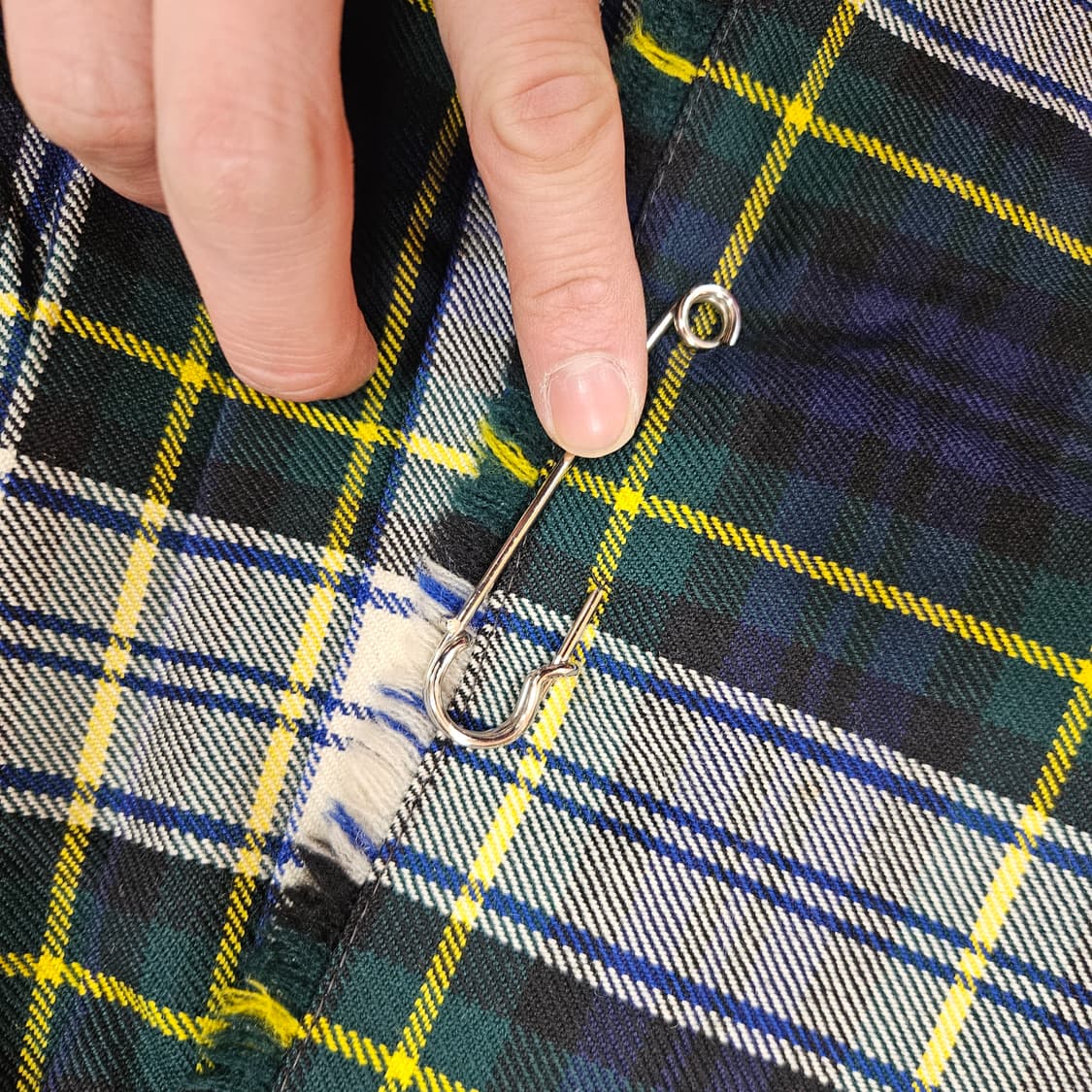 BEN NEVIS in 스코틀랜드 Wool 타탄 체크 스커트 uk 18 상품이미지5