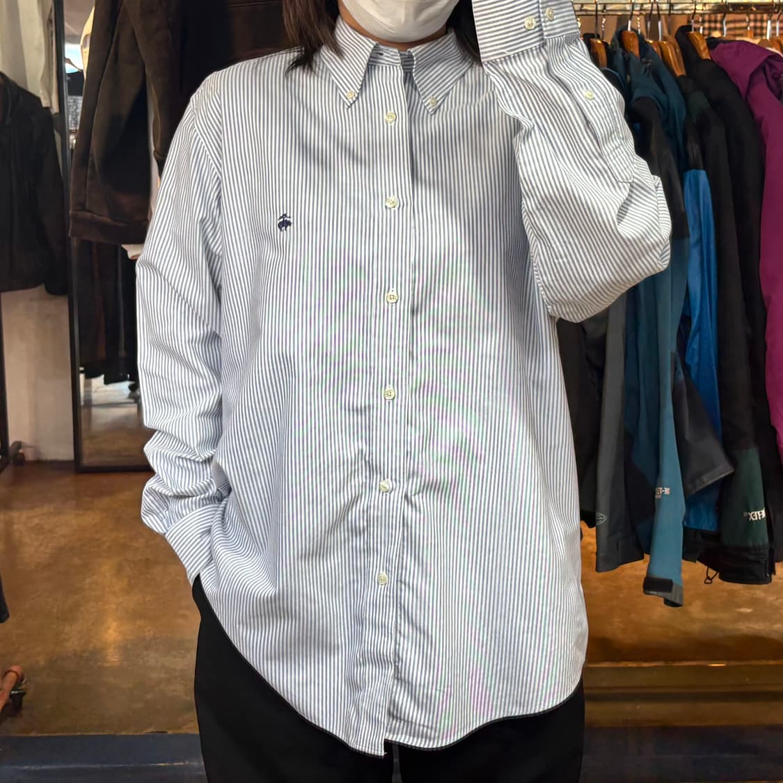 브룩스브라더스 스트라이프 셔츠 상품이미지1