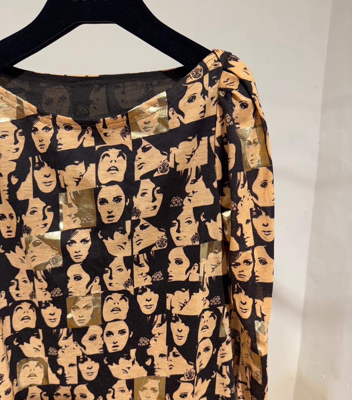 VT)  face printing dress 상품이미지1