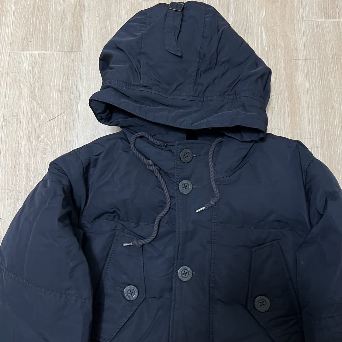 리바이스 남성 구스다운 후드 야상 롱패딩 M/95  상품이미지2