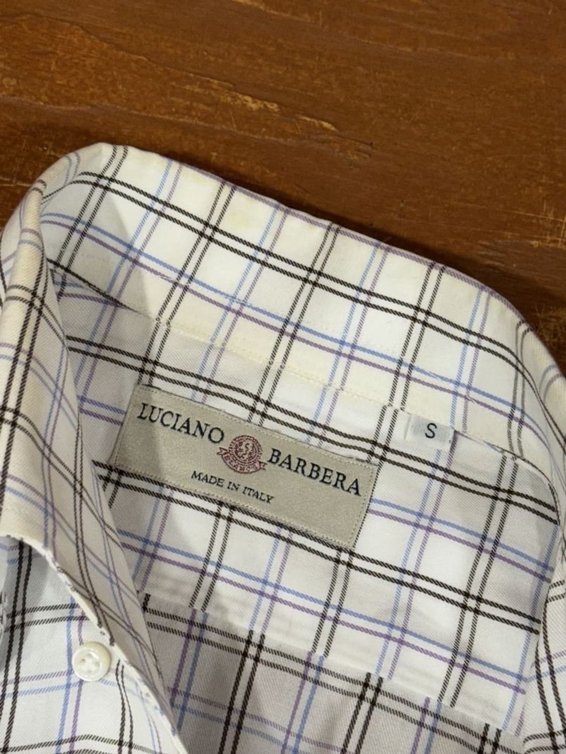 루치아노 바르베라 원피스칼라 셔츠 상품이미지10