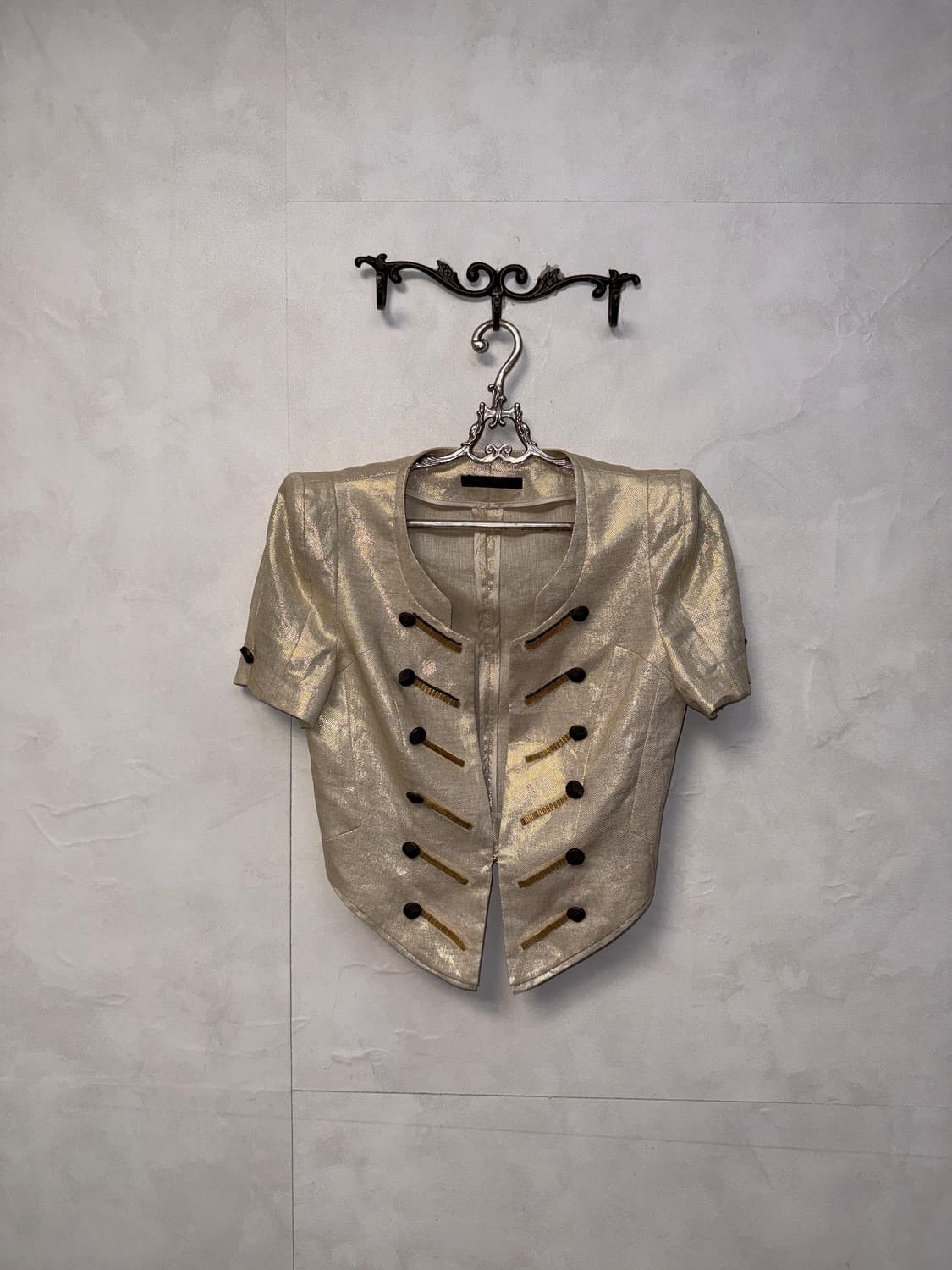 Minimum gold beige napoleon button jk 상품이미지1