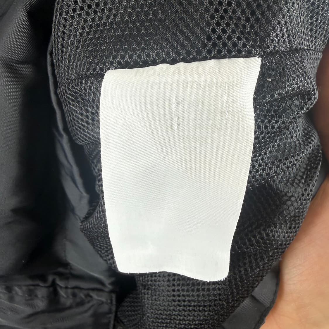 M) 노매뉴얼 자수로고 나일론 자켓 블랙 상품이미지5