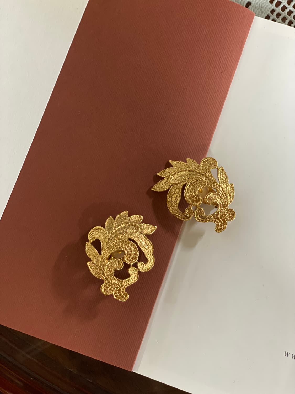 빈티지 입생로랑 ysl 로고 귀걸이 귀찌 상품이미지1