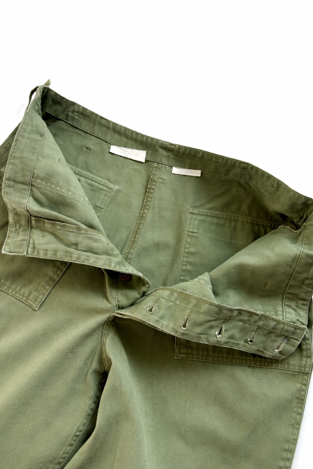 Early 60s 미군 OG 107 퍼티그 팬츠 ~36" 전기형 상품이미지4