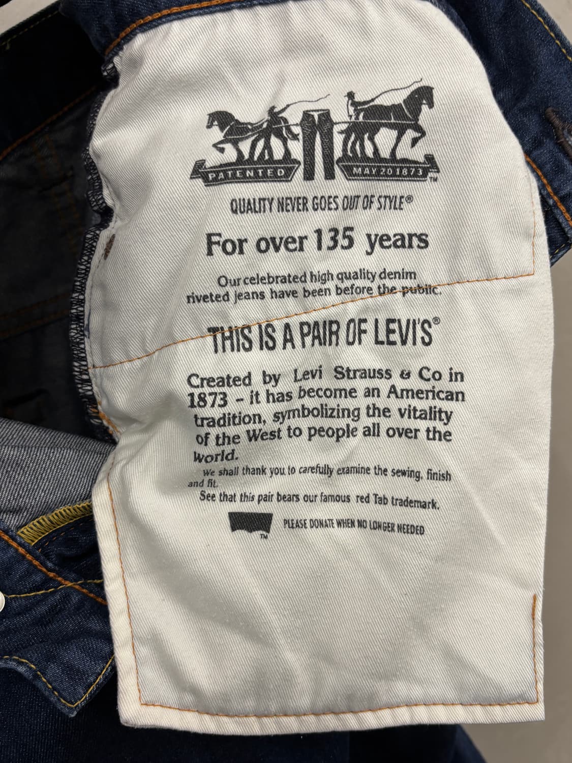 Levi’s 리바이스 502 데님 하프 팬츠 W34 상품이미지4