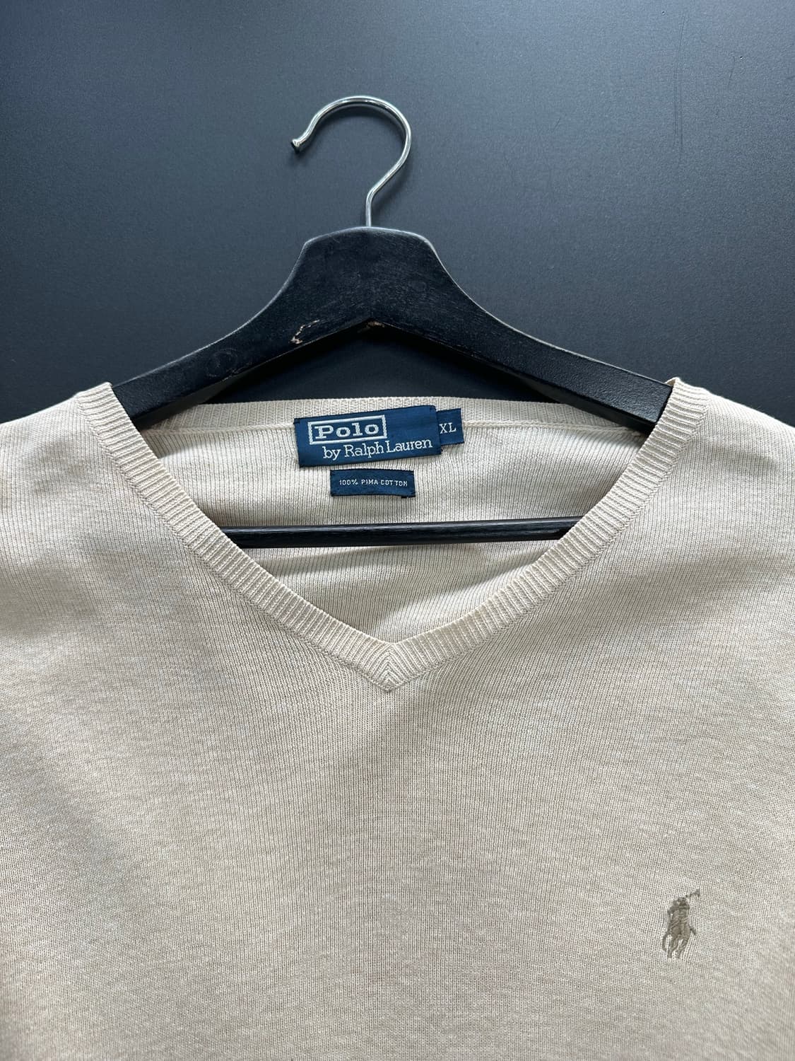 폴로랄프로렌 피마코튼 브이넥 니트 상품이미지5