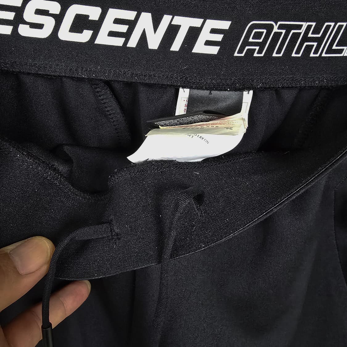 남성용 데상트 DESCENTE 블랙 트레이닝 팬츠 M(85) 상품이미지6