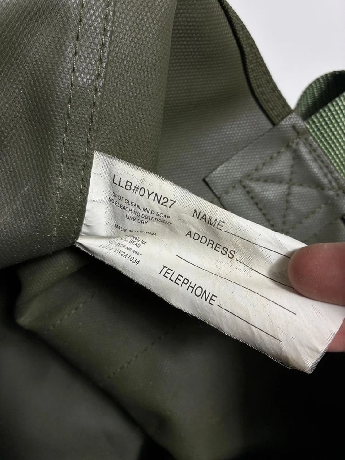 엘엘빈 L.L.Bean 헌터스 캔버스 토트백 PR2333 상품이미지9