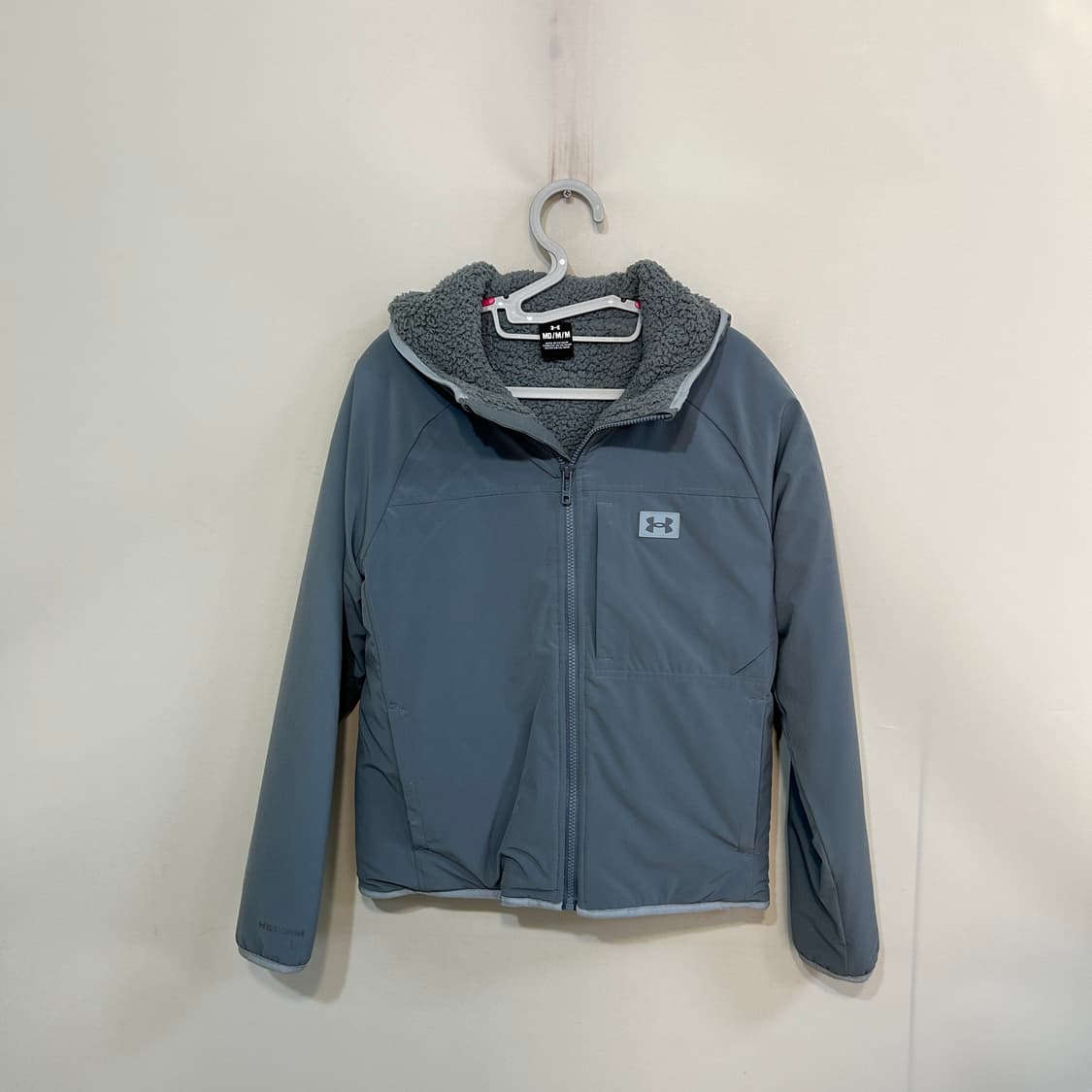 언더아머 여성 셰르파 후드 집업 M  상품이미지2