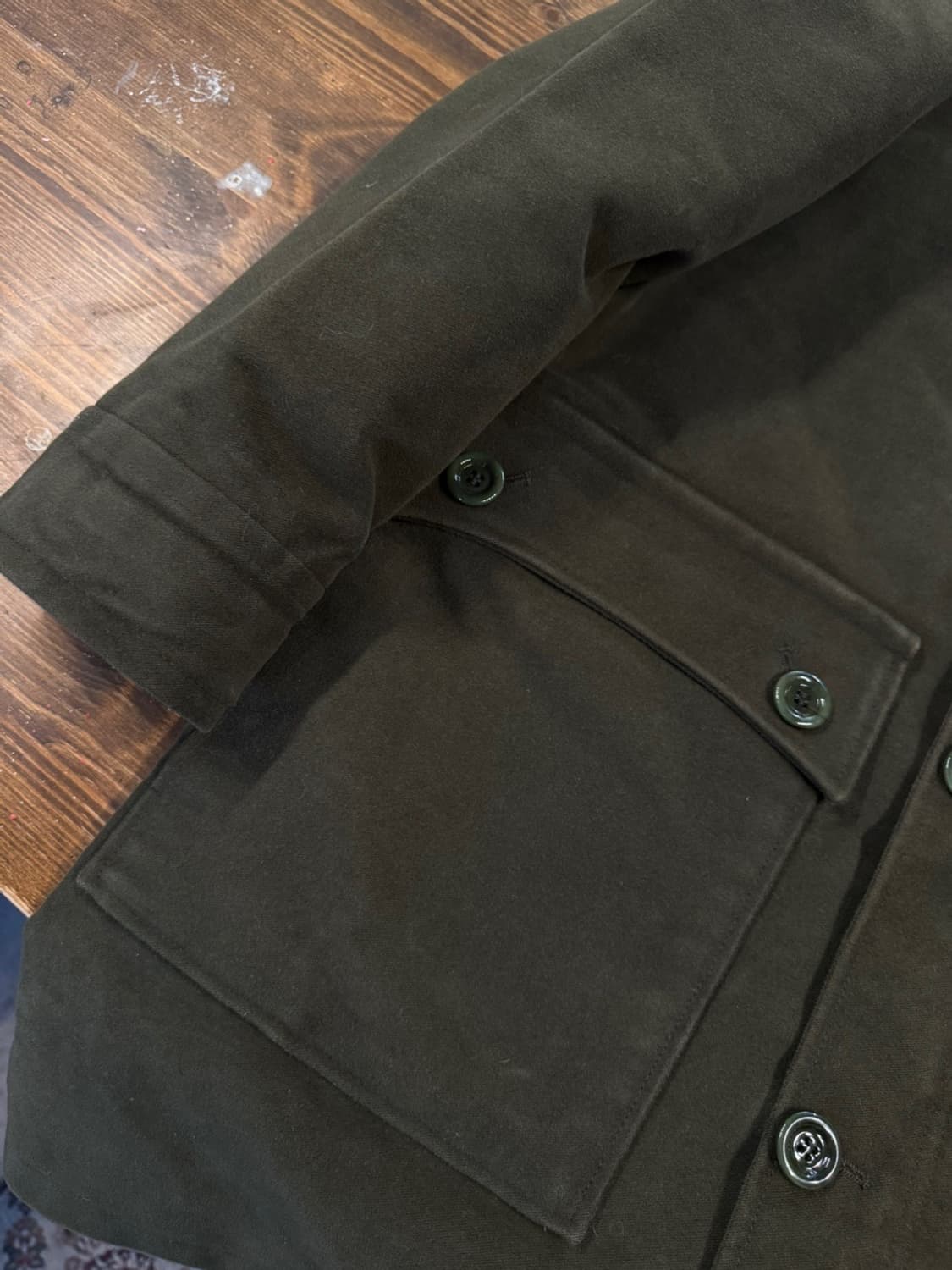 아페쎄 몰스킨 시어링 코트 슬림100 상품이미지9