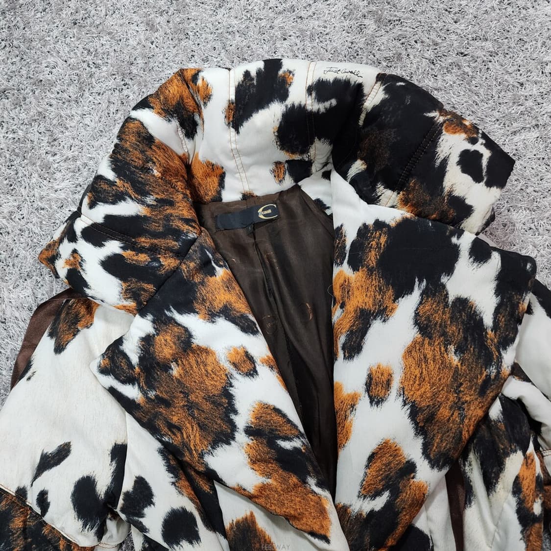 저스트까발리 패딩 자켓 S 상품이미지2