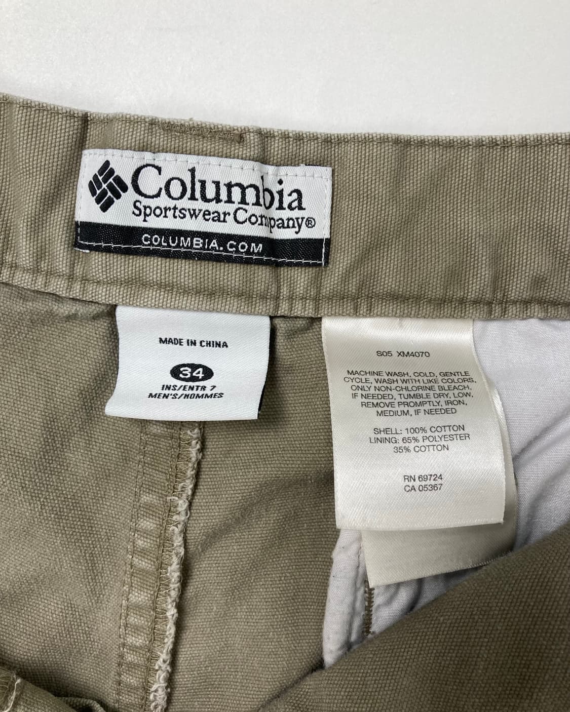 00s Columbia Cargo Shorts (golden khaki) 상품이미지3