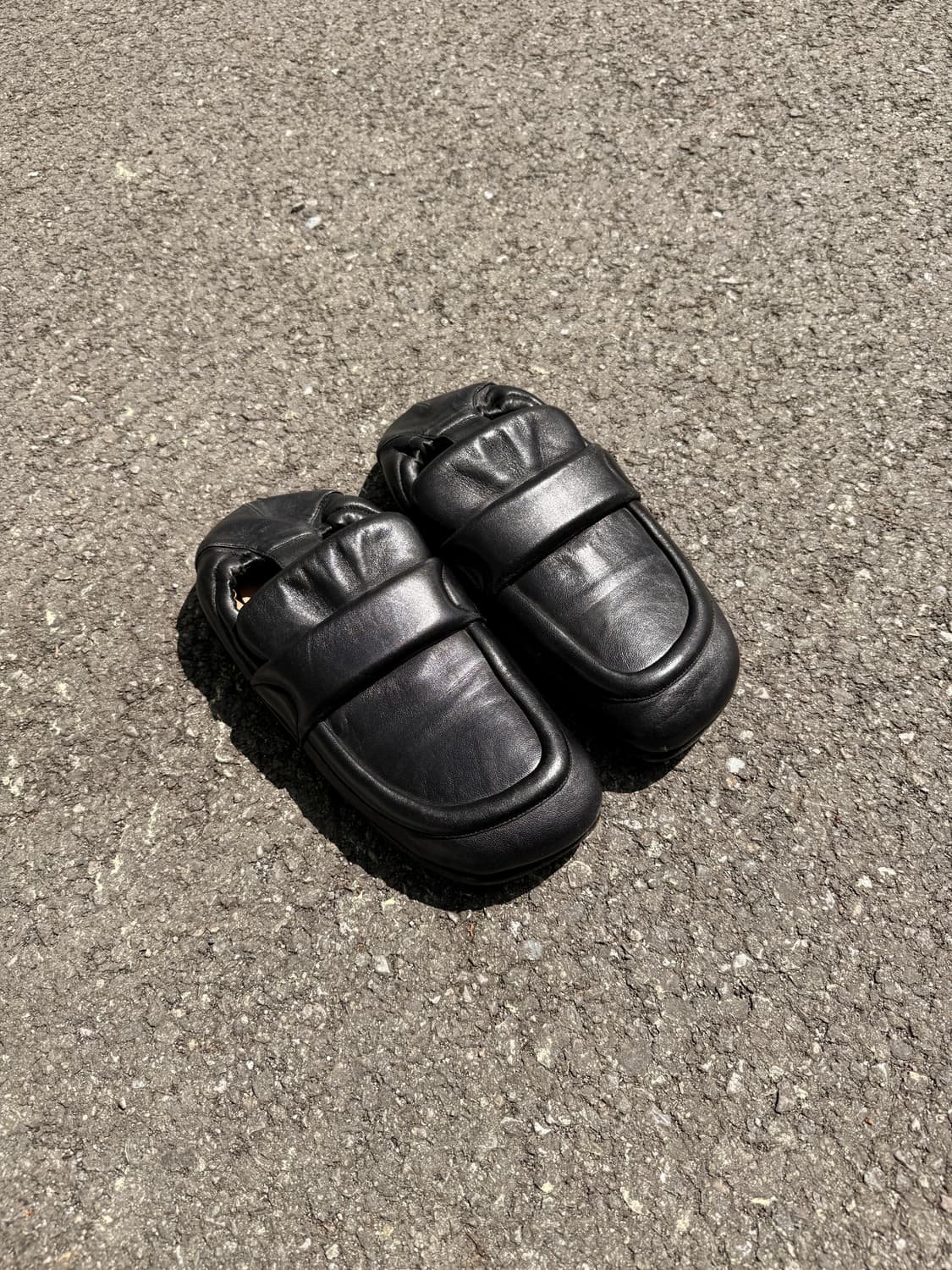 Padded Leather Loafers 상품이미지1