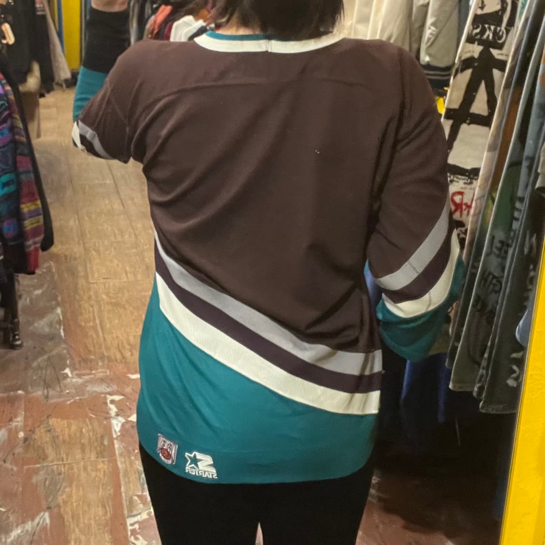 [HI] NHL 스타터 애너하임 마이티 덕스 져지 브라운 상품이미지5