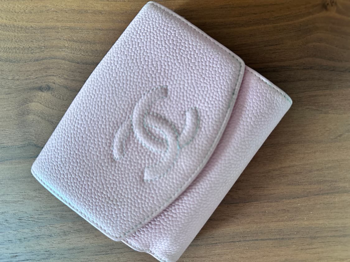 샤넬 핑크 반지갑 상품이미지1