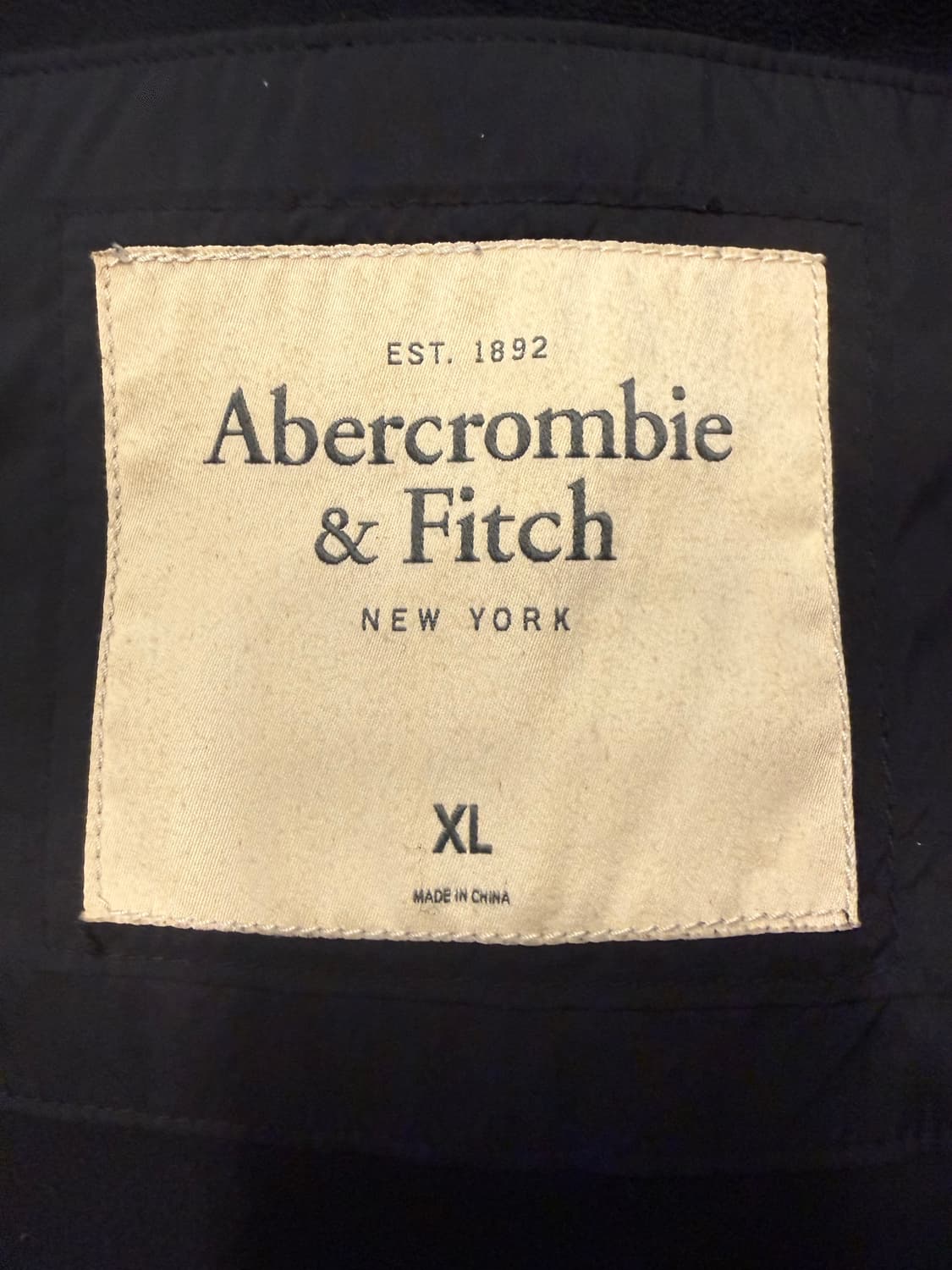 아베크롬비 패딩조끼 XL(105-110) 정품 상품이미지7