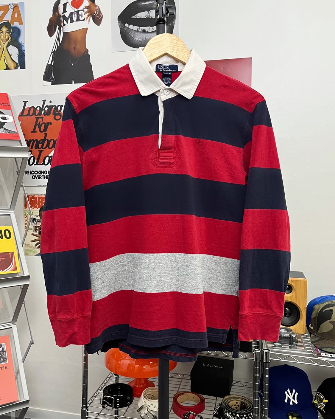 폴로 랄프로렌 00s 럭비 티셔츠 상품이미지4