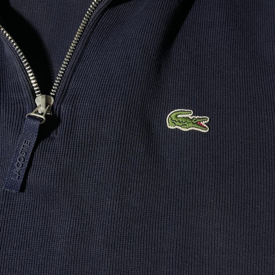 [M] LACOSTE 라코스테 반집업 니트 상품이미지3