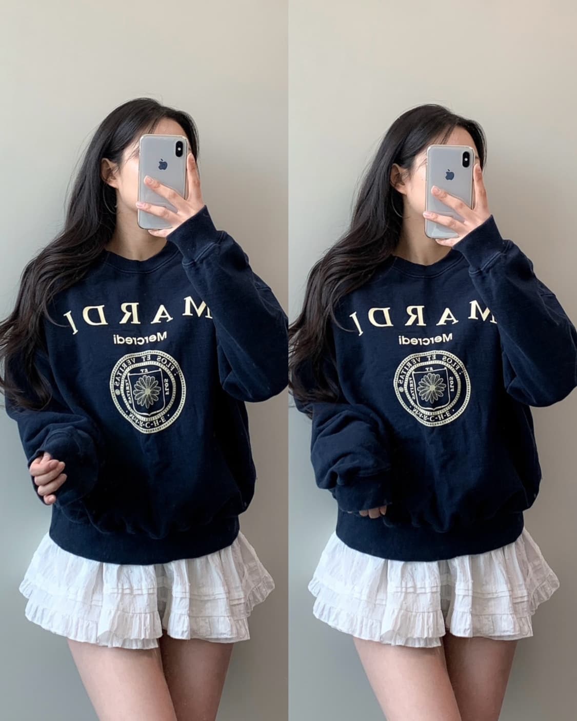 마르디 메크르디 맨투맨 상품이미지1