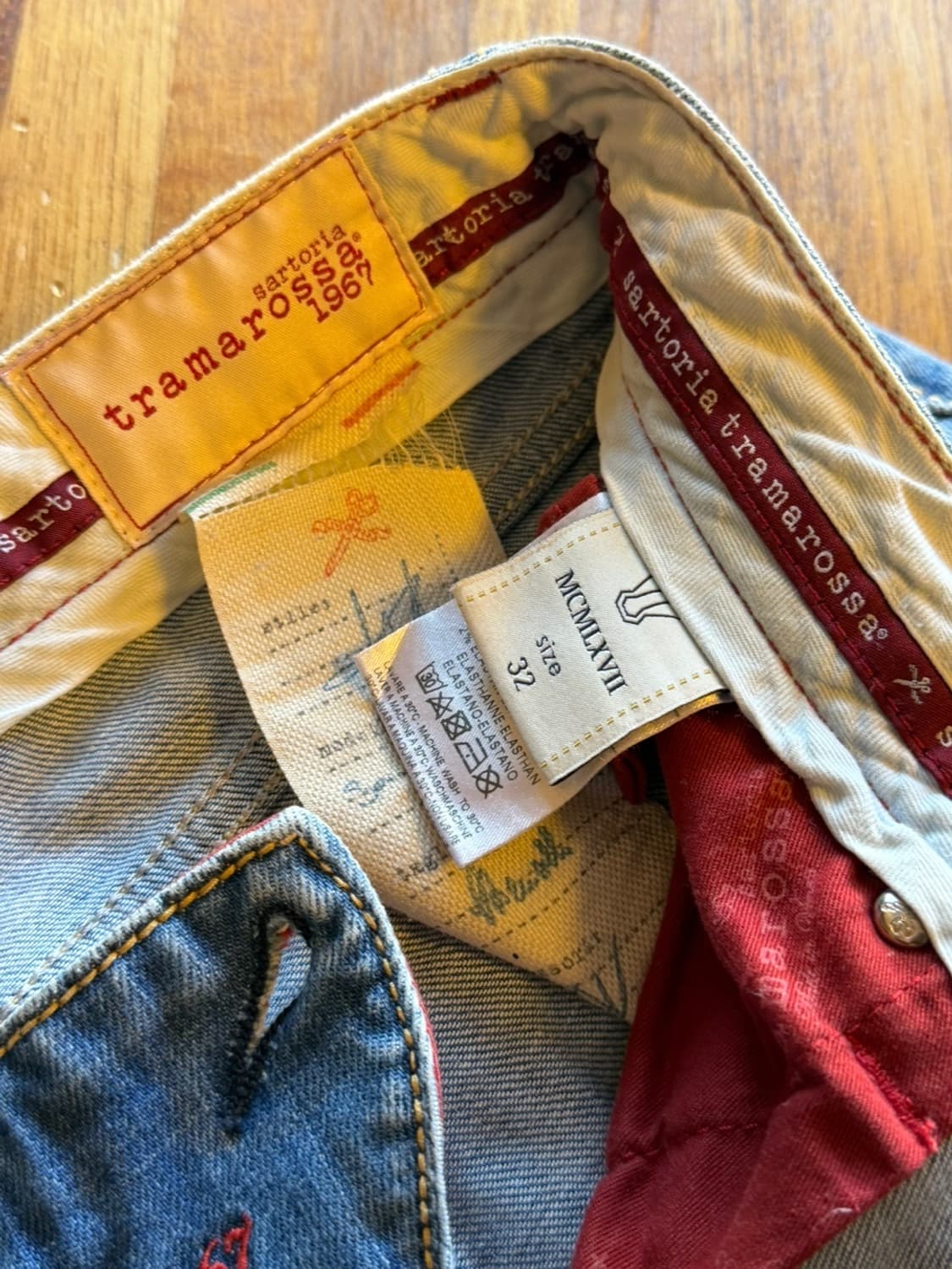 사르토리아 트로마로사 데님 팬츠 33 상품이미지7