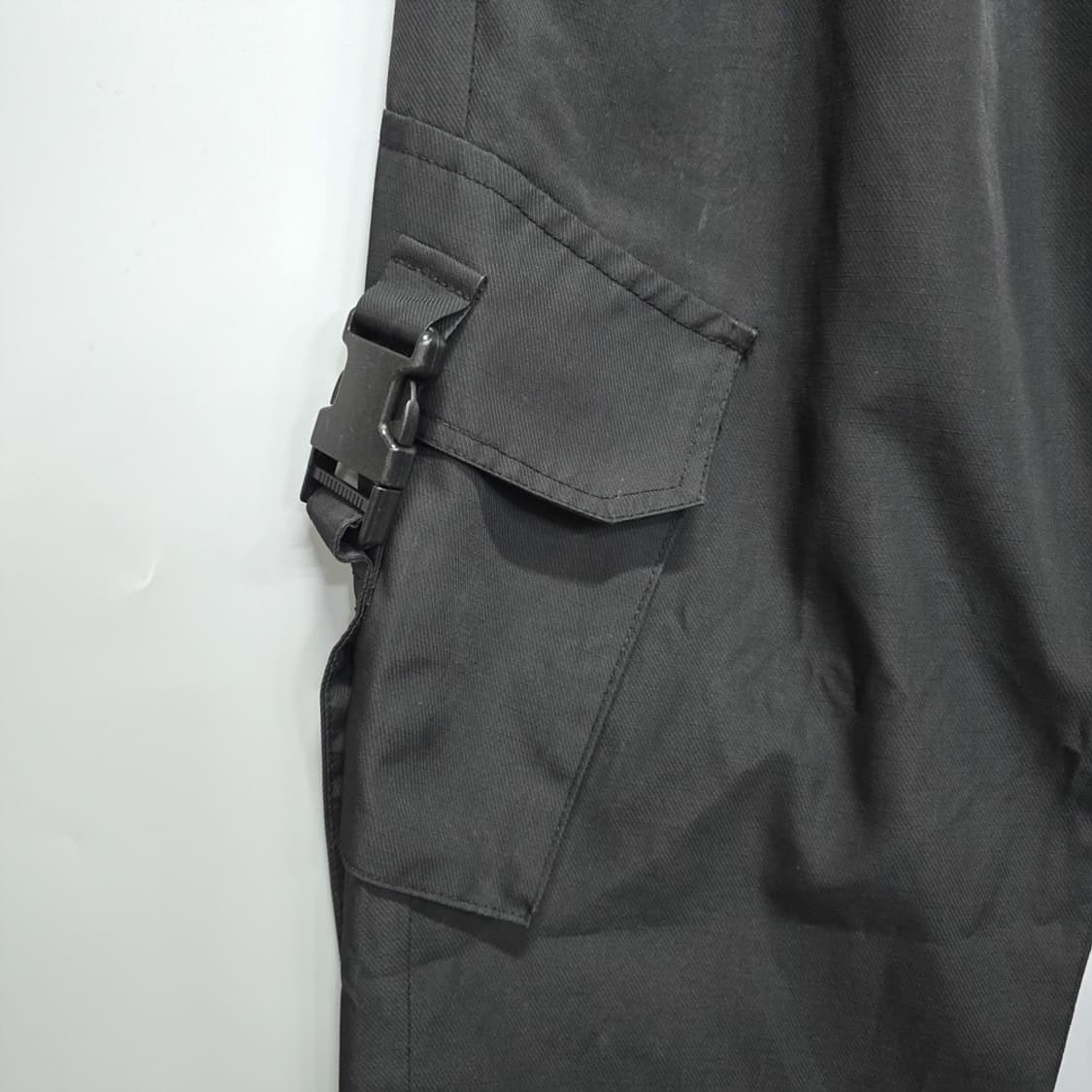 베이스모먼트(BASEMOMENT) 카고 조거팬츠 블랙 L 상품이미지3