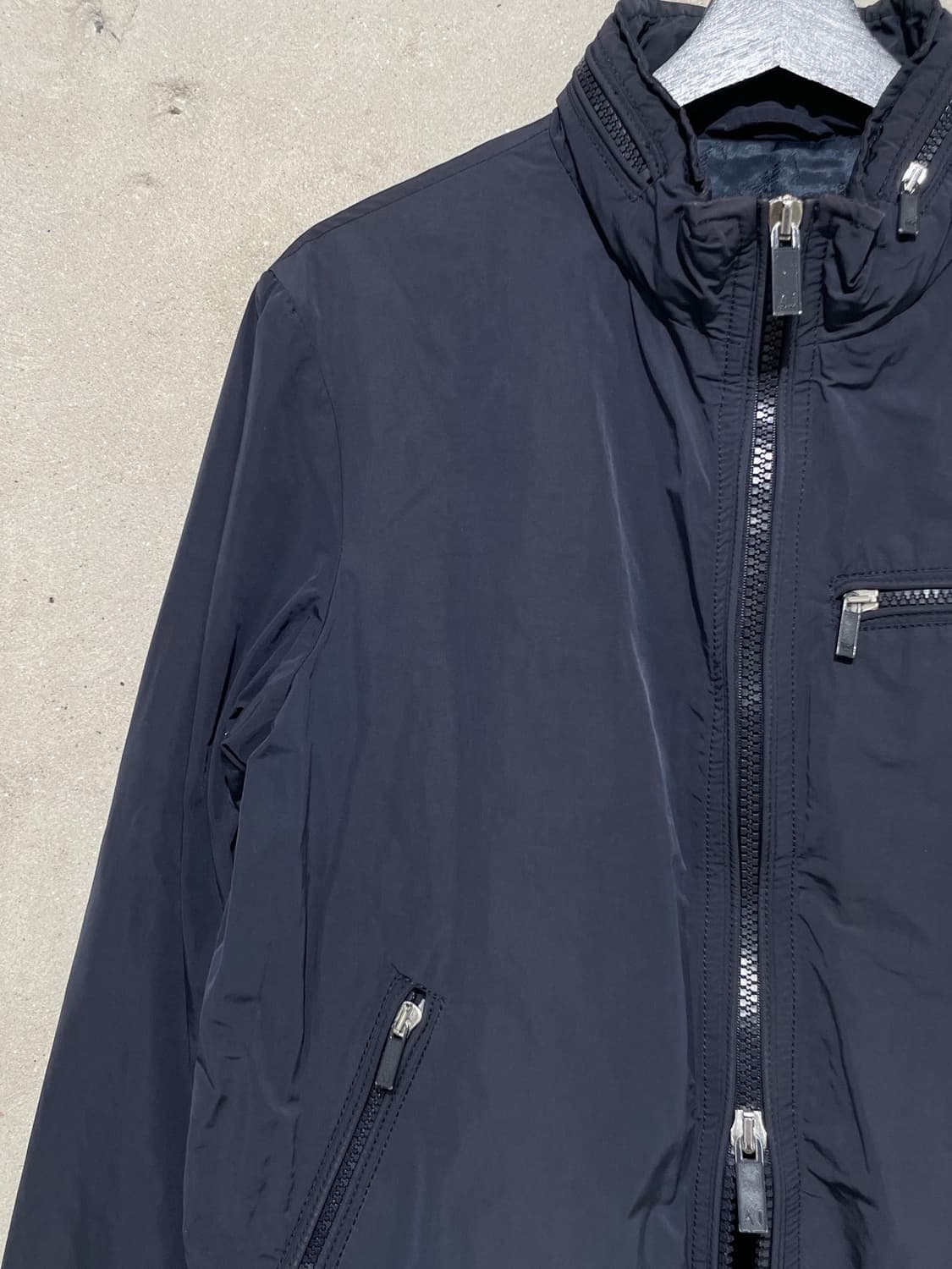 아르마니 진스 다크 네이비 유틸리티 봄버 자켓 상품이미지2