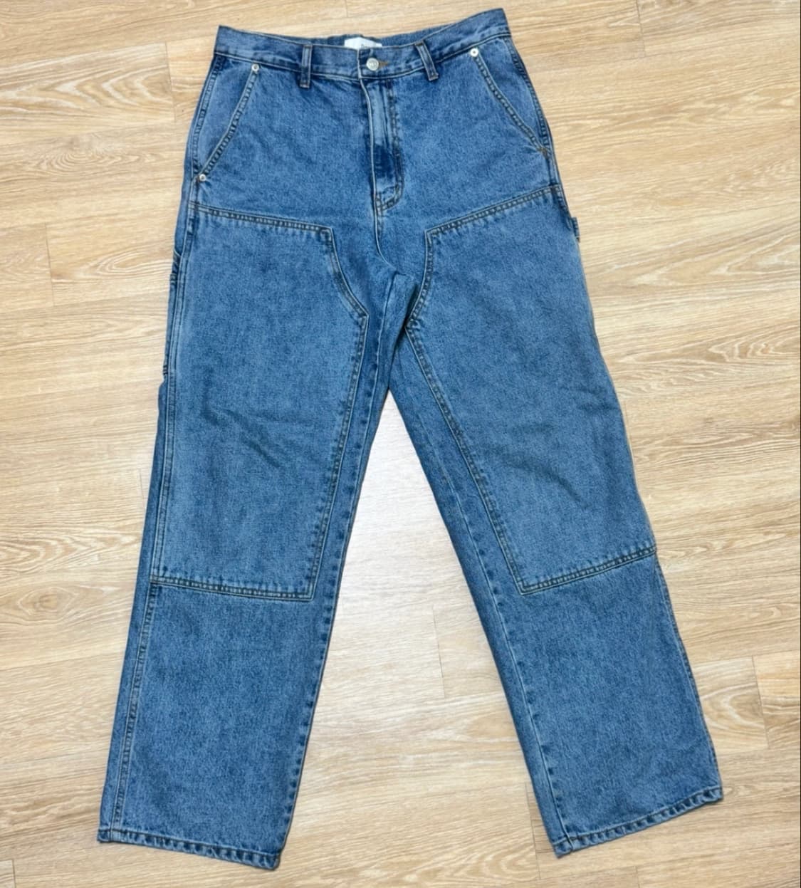 던스트 PATCHED CARPENTER JEANS LIGHT BLUE 상품이미지3