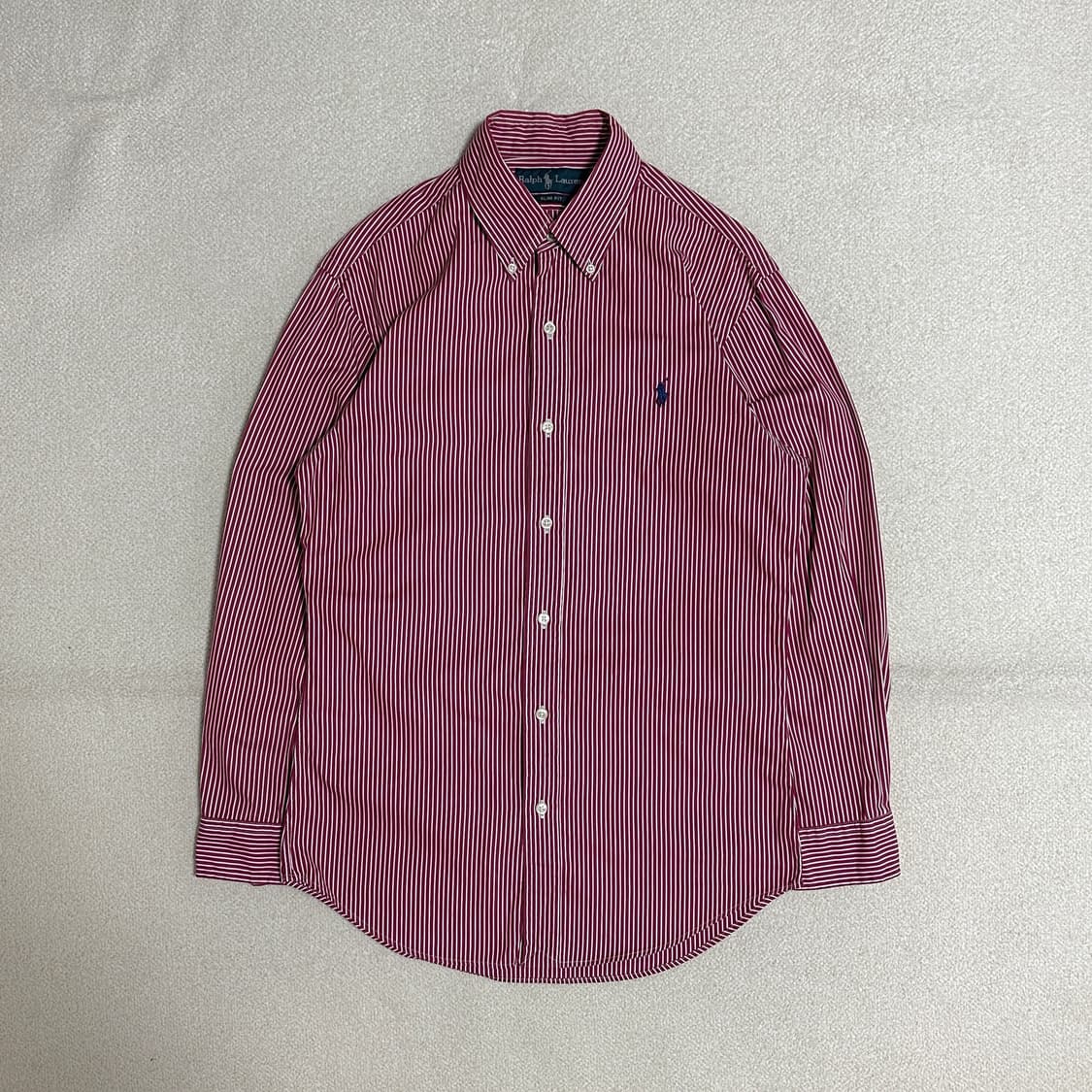 폴로 랄프 로렌 슬림핏 스트라이프 셔츠 상품이미지2