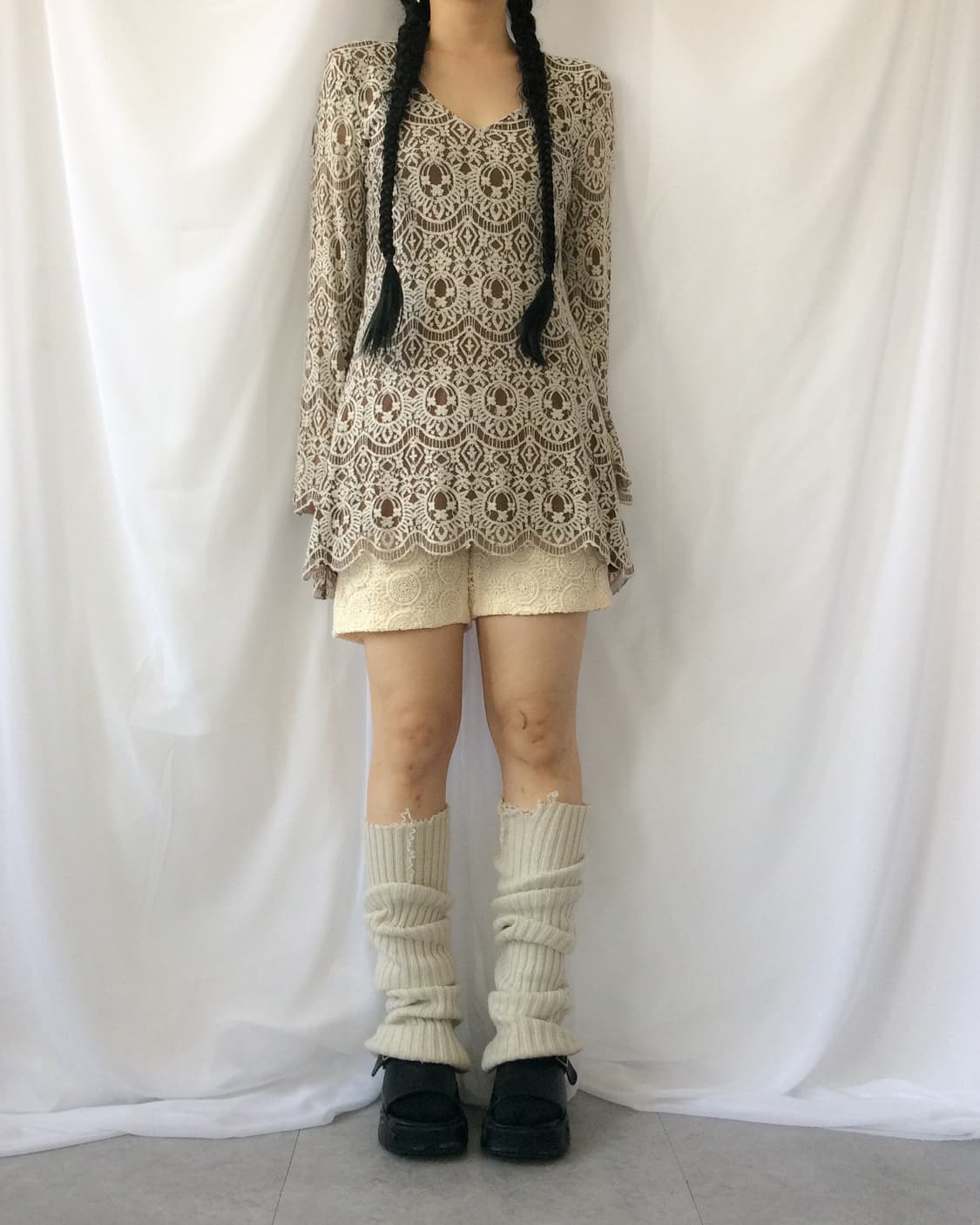 Ornament pattern onepiece 상품이미지8