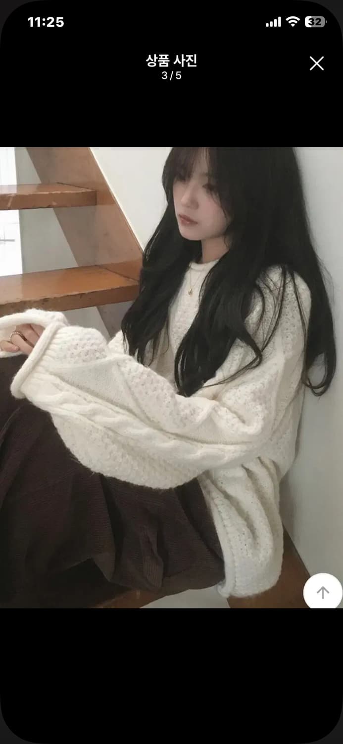 모어댄슈가 길모어 빈티지 케이블 니트 상품이미지2