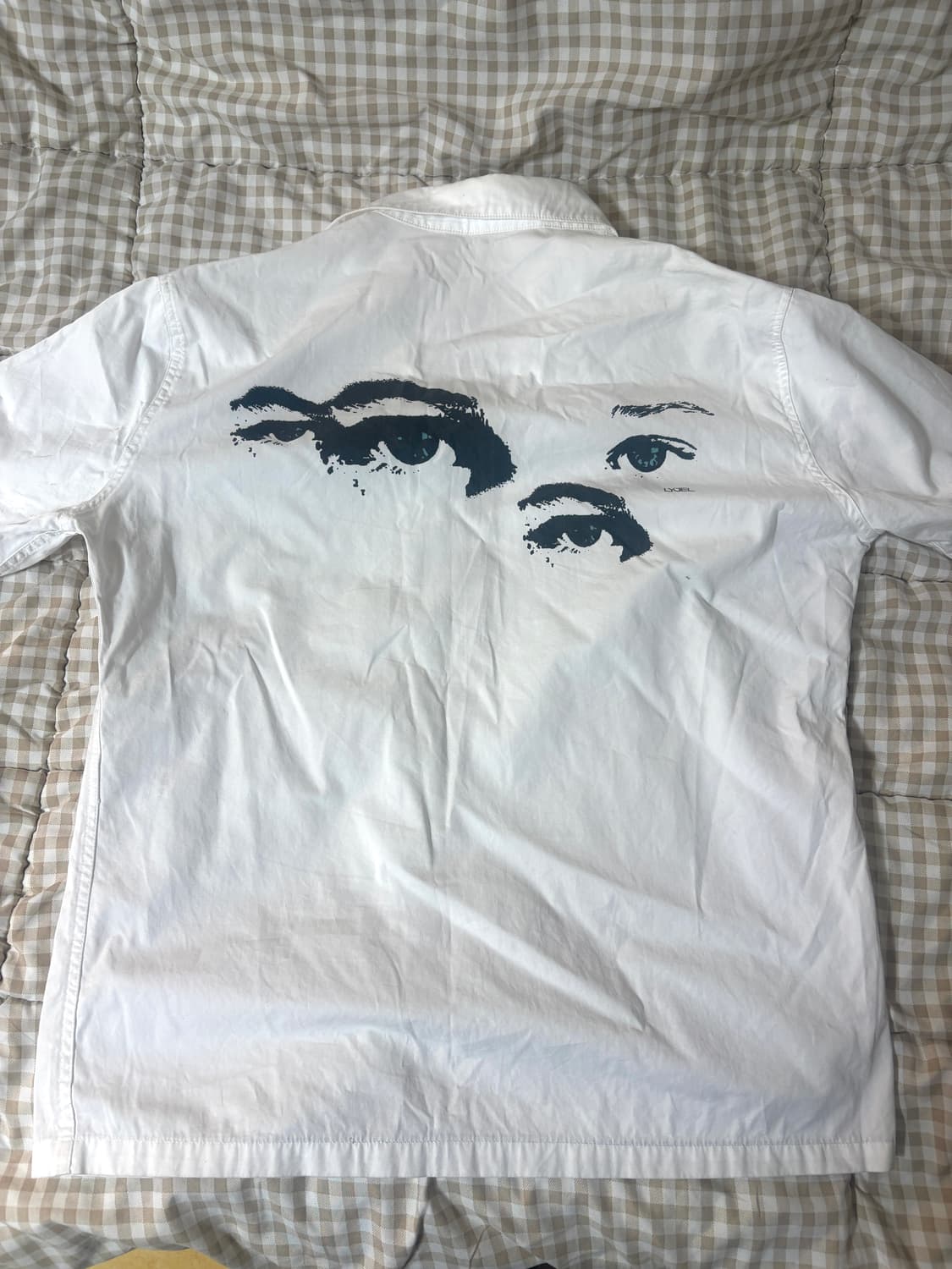 BACK PRINTED SLIM SHORT - SLEEVED SHIRT 상품이미지5