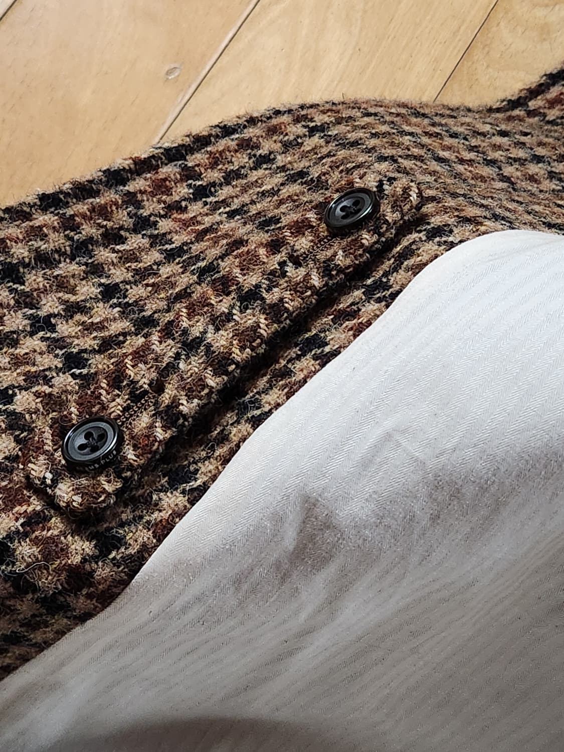 빔즈플러스 해리스트위드 발마칸 XL 팝니다. 상품이미지7