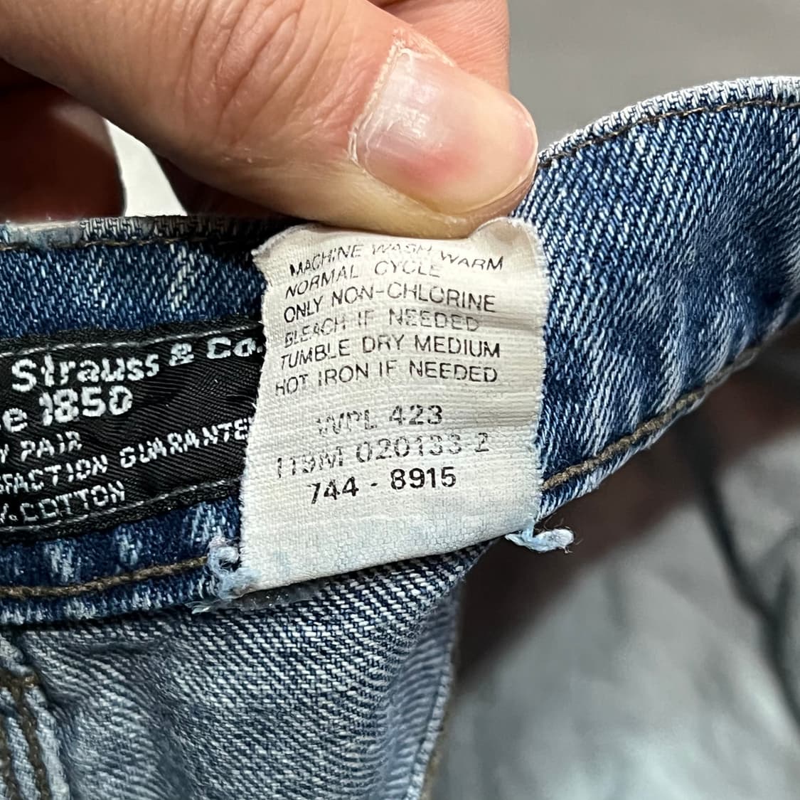  리바이스 실버탭 데님 팬츠 y14733 상품이미지9