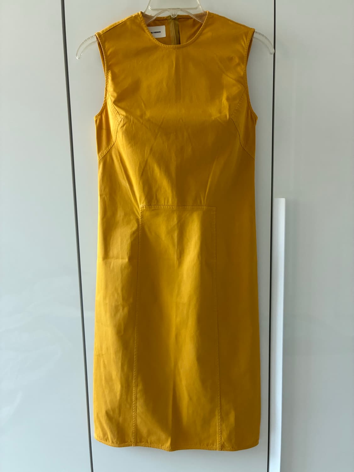 헨릭 빕스코브 머스타드 슬리브리스 원피스 상품이미지1