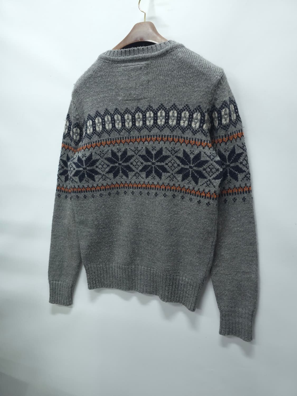 슈퍼드라이(SuperDry) 눈꽃패턴 니트 ( 남100) 상품이미지8