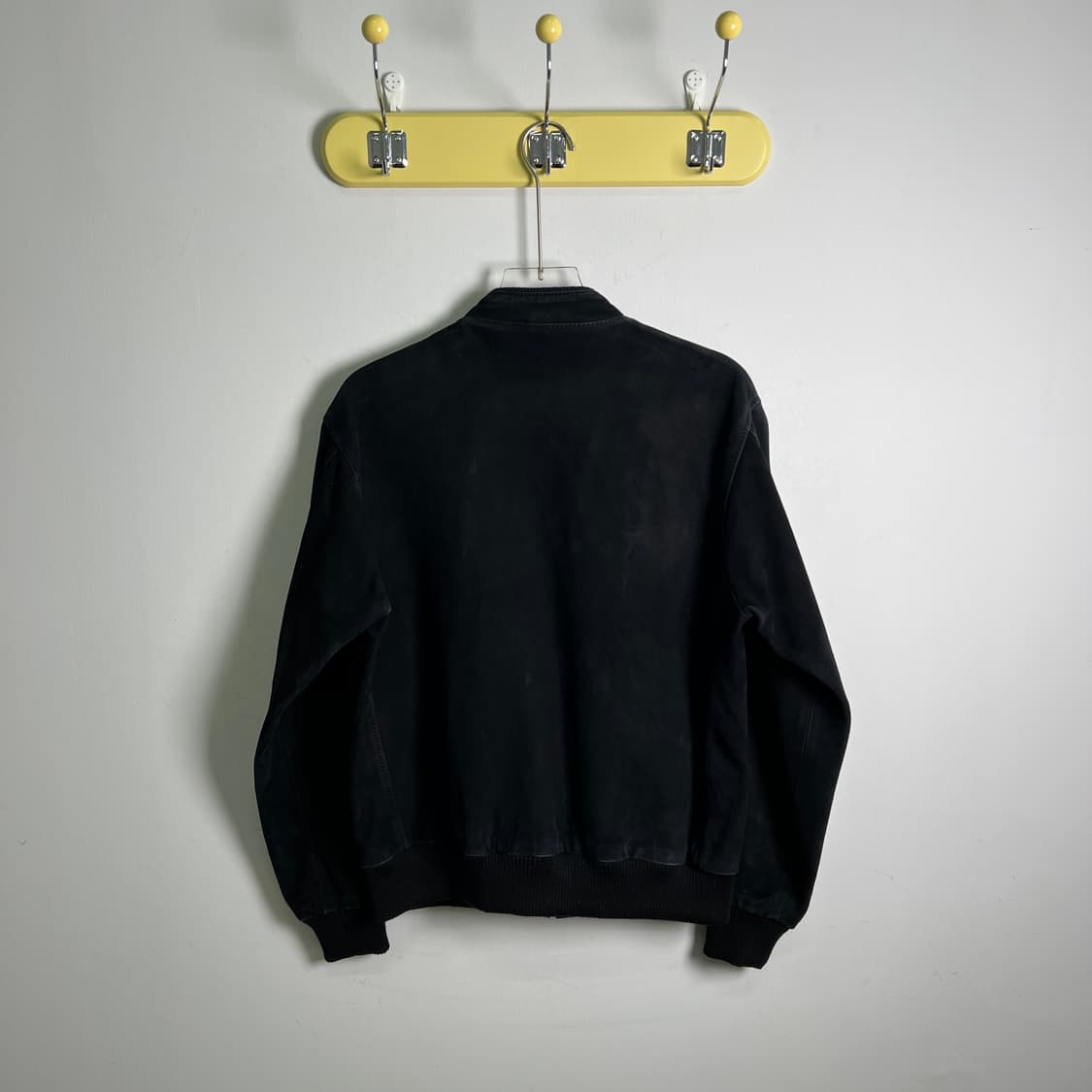 크로스조 블루 스티치 스웨이드 봄버 자켓  상품이미지2