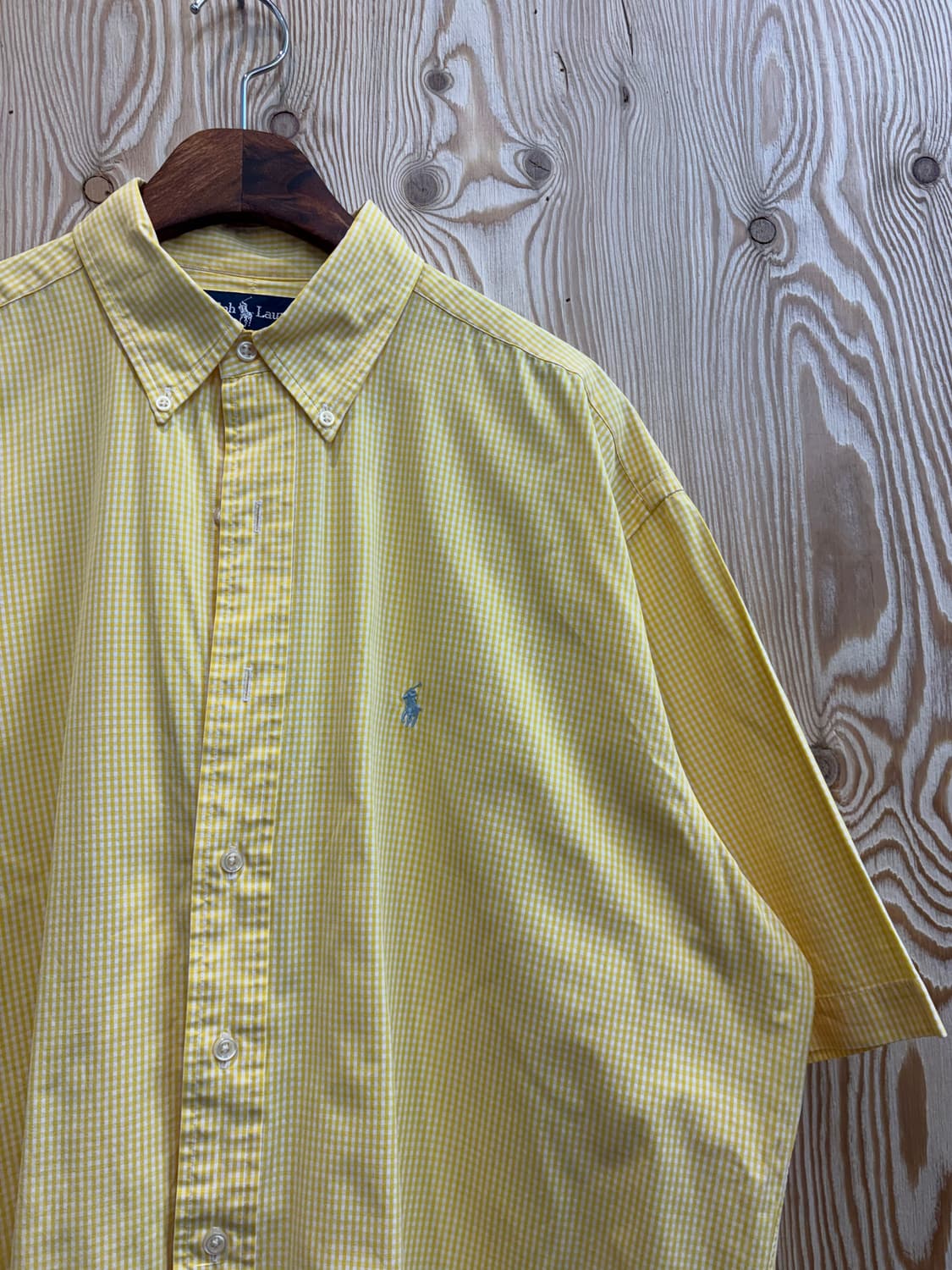 폴로 랄프로렌 체크 반팔 셔츠 상품이미지2