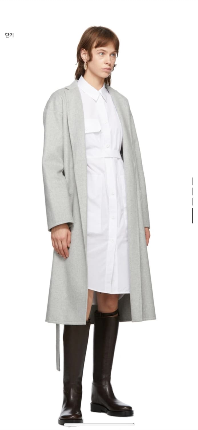 Helmut lang 헬무트랭 여성 로브 롱코트 상품이미지3