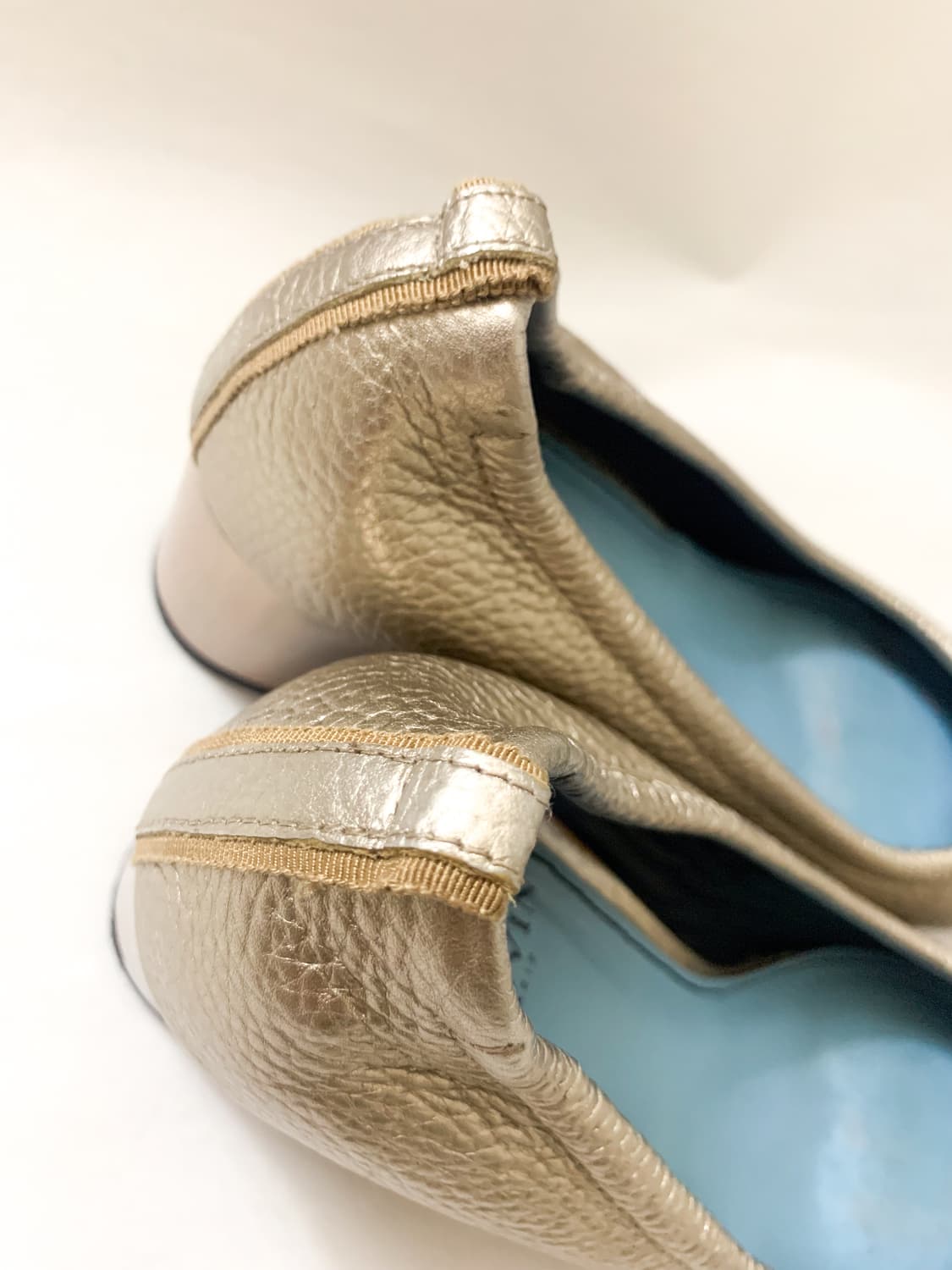 [EU37] 랑방 LANVIN Paris 실버 펌프스 상품이미지4