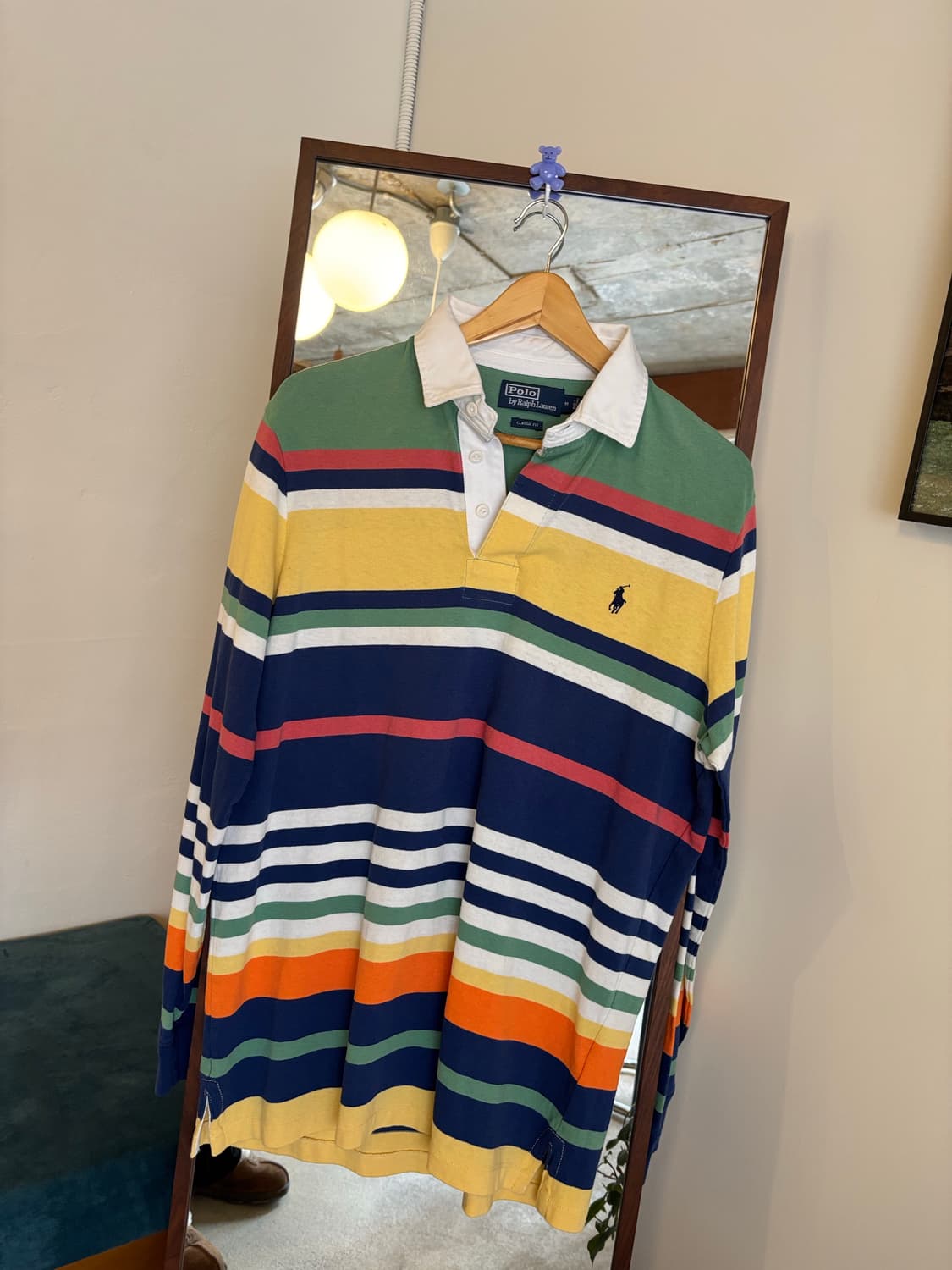 폴로 랄프로렌 스트라이프 럭비 티셔츠 상품이미지2
