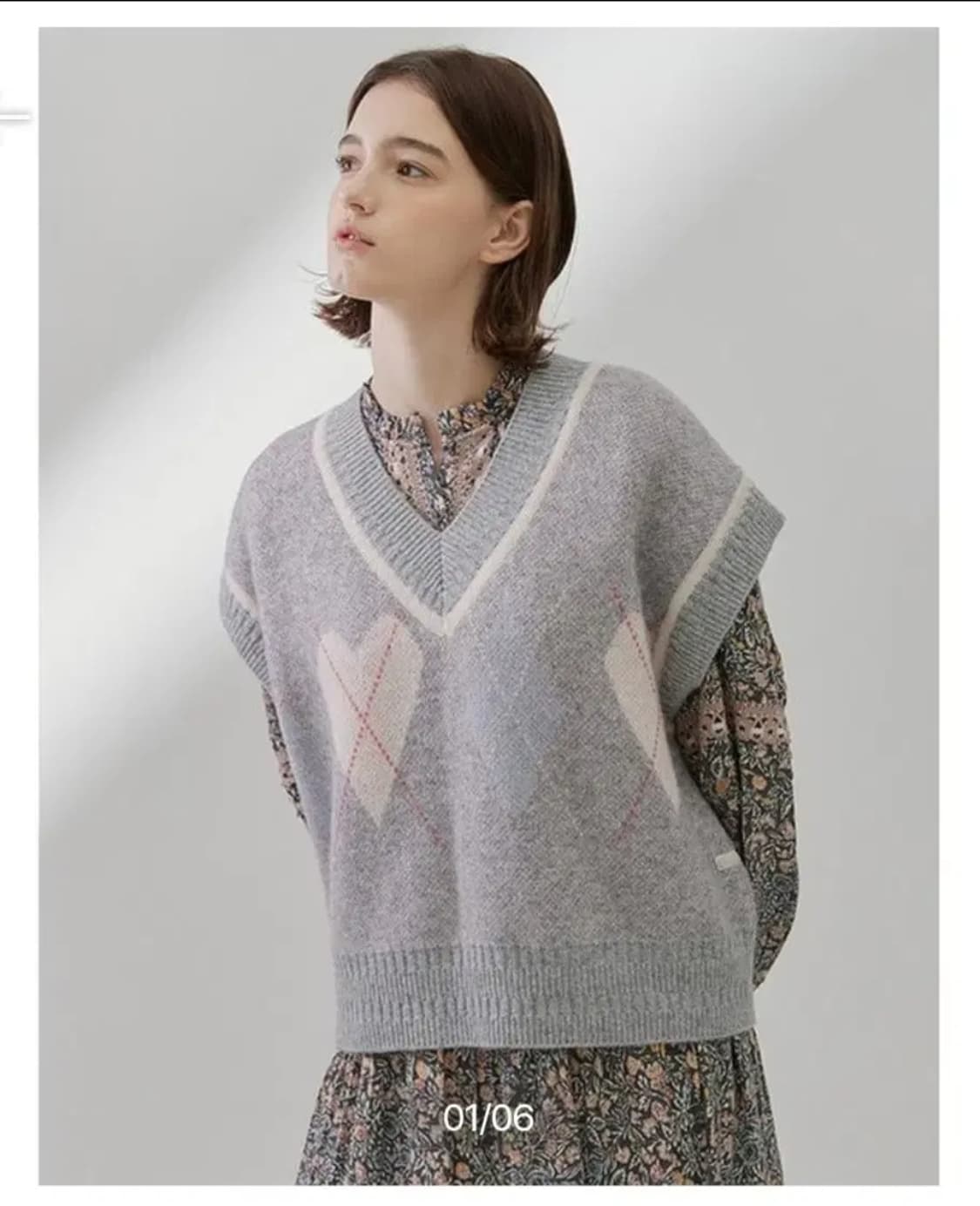 여성 S 써스데이아일랜드 조끼 베스트 상품이미지1