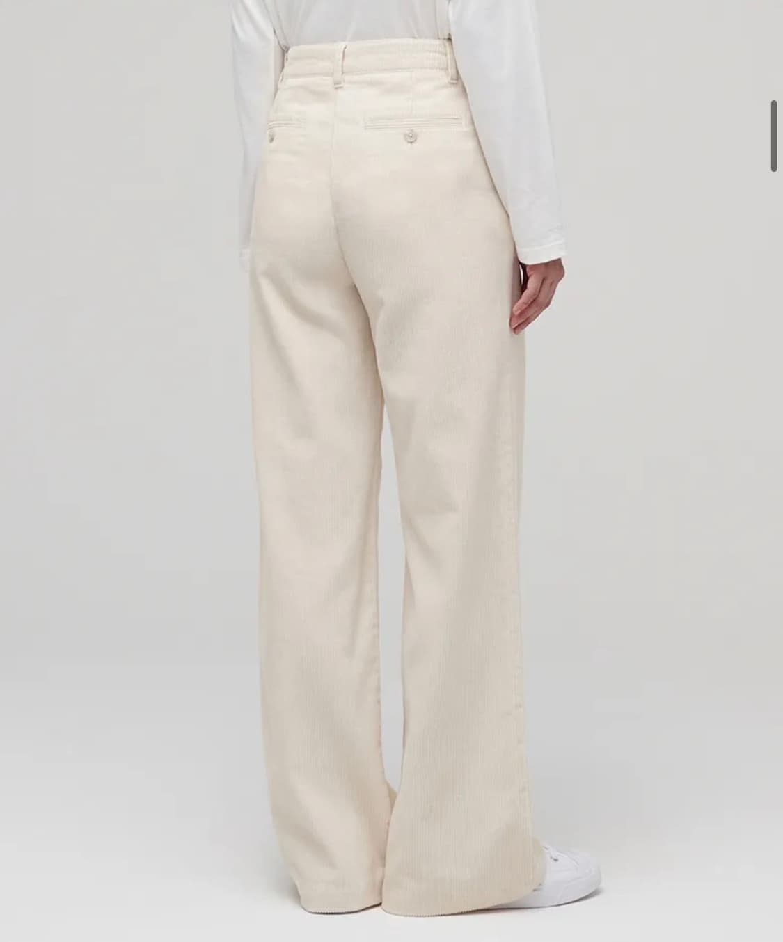 무신사스탠다드우먼 코듀로이 골덴팬츠 -크림 27 상품이미지2