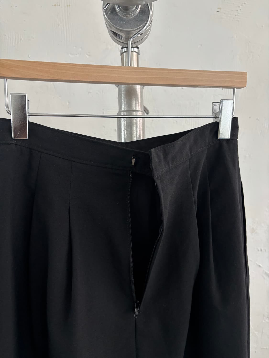 꼼데가르송 트리콧 1993‘s 블랙 슬릭 롱 스커트 상품이미지5