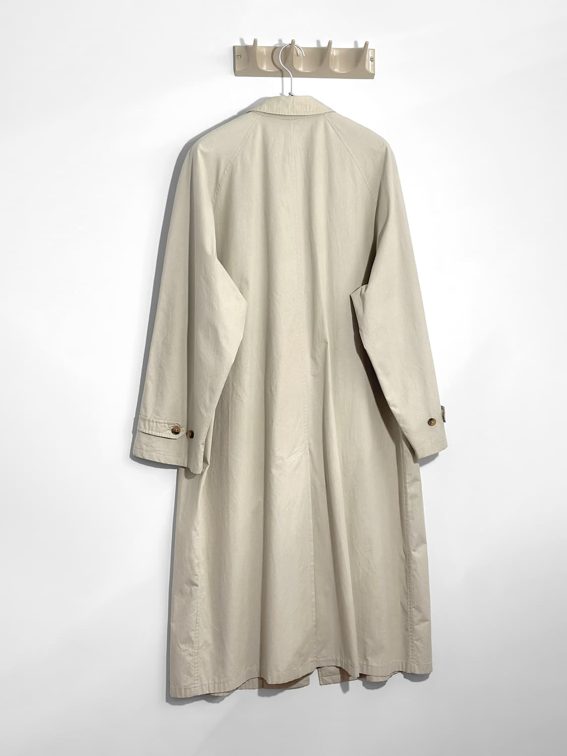 80~90s 빈티지 셀린느 코튼 발마칸 코트 상품이미지4