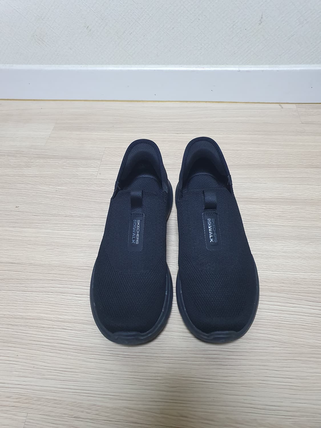 스케쳐스 고워크 슬립온 블랙 남성용 265 상품이미지3