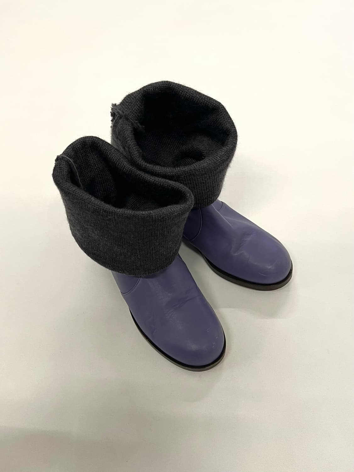 마르니 레더 니트 부츠 상품이미지3